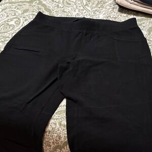 Talbots Black Cotton-Blend Pants